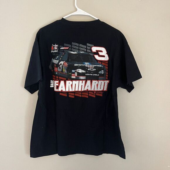 Winners Circle Nascar Mens Black T Shirt Large The Intimidiator 3 Dale Earnhardt - Picture 7 of 10